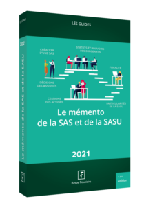 Memento de la SAS - SASU couverture